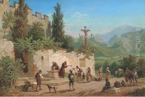 Charity At An Italian Monastery