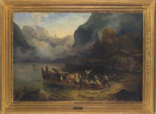 Die Einschiffung Am Konigssee - view 1