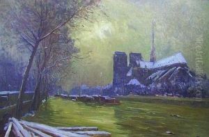 Notre-dame De Paris Sous La Neige