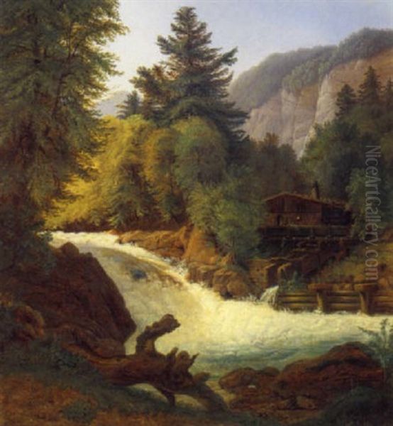 Muhle Am Wasserfall - view 1