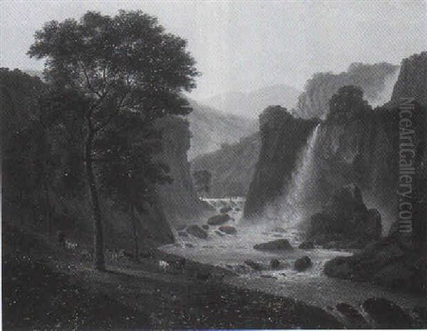 Wasserfall Bei Tivoli - view 1