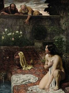 Susanna Im Bade by Emil Reinicke