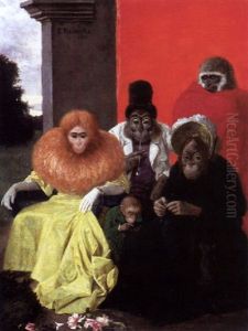 Typen Vom Affentheater by Emil Reinicke