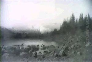 Gebirgssee by Ernst Otto Reiniger