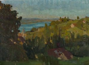 Bodenseelandschaft by Otto Reiniger