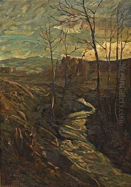 Der Feuerbach Im Herbst - view 1