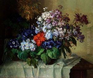 Cenerarien (blumen) by Ella von Reinol-Werner