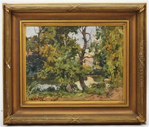 Paisagem Com Figura