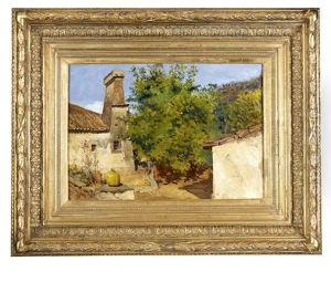 Vista De Casa Com Figura