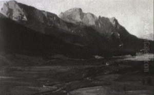 Landschaftspanoramen (pair)