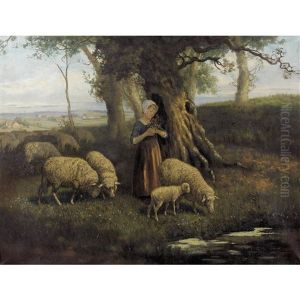 Ein Schoner Fruhlingstag by Franz August Reisch