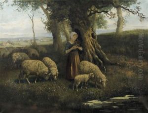 Ein Schoner Fruhlingstag by Franz August Reisch