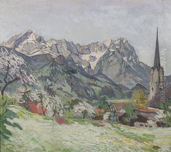 Fruhling In Partenkirchen - view 1