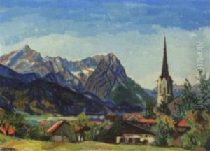 Mountain Village by Carl Reiser