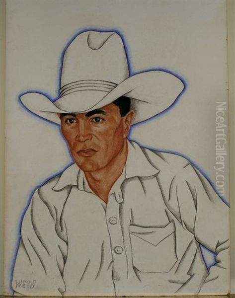 Portrait Of An Indian - view 1