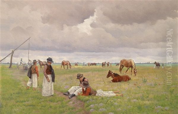 Junge Hirten In Der Puszta - view 1