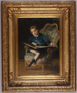 Rudolf Hirschler (7-jahriger Sohn Des Kunsthandlers Eduard Hirschler) Rudolf Hirschler (7-jahriger Sohn Des Kunsthandlers Eduard Hirschler)