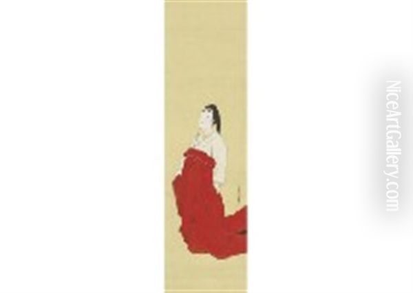 Woman In Kimono - view 1
