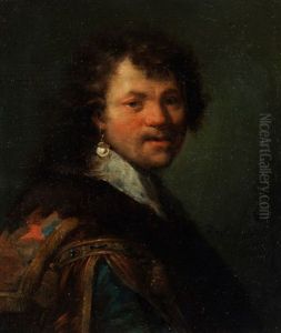 Jugendliches Selbstbildnis Rembrandts by Harmenszoon van Rijn Rembrandt