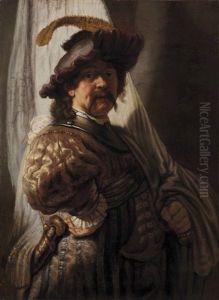 The Standard Bearer by Harmenszoon van Rijn Rembrandt