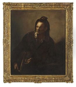 Portrait Of A Philosopher by Harmenszoon van Rijn Rembrandt