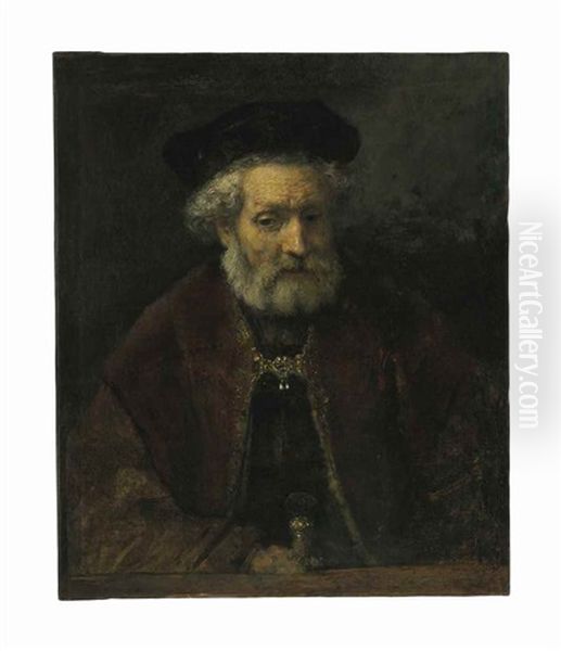 An Old Bearded Man - view 1