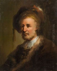 Portrait Of A Man In Oriental Robe Portrait Of A Man In Oriental Robe