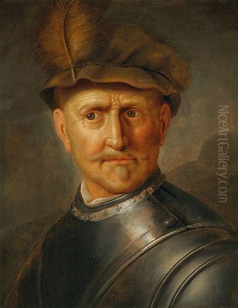 A Soldier In A Plumed Hat - view 1