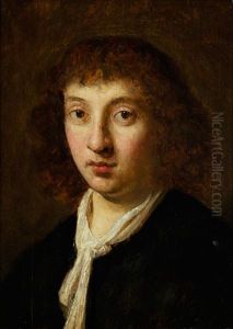 Portat Eines Jungen Mannes by Harmenszoon van Rijn Rembrandt