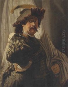 The Standard Bearer by Harmenszoon van Rijn Rembrandt