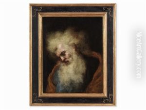 Portrait Of A Bearded Man by Harmenszoon van Rijn Rembrandt