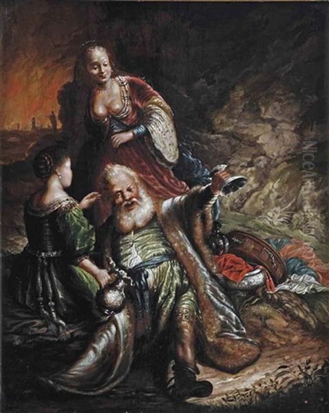 Loth And His Daughters - view 1