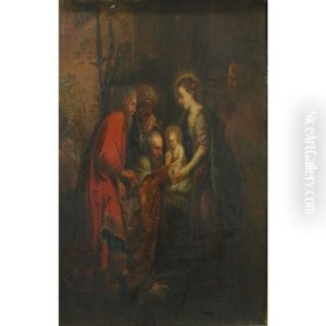 Adoration Of The Magi by Harmenszoon van Rijn Rembrandt