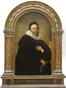 Portrait D'homme by Harmenszoon van Rijn Rembrandt