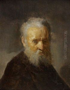 Portrait De Vieillard by Harmenszoon van Rijn Rembrandt