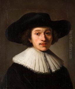 Portrait Of A Man With Ruffled Collar