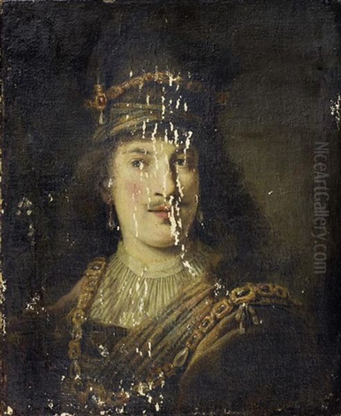 Bildnis Eines Mannes Mit Kappe Und Federbusch. (tronie?) - view 1