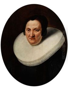 Portrait Einer Alteren Frau Mit Muhlstein-halskrause by Harmenszoon van Rijn Rembrandt