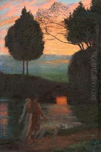 Paesaggio Surreale by Ernest-Lucien Bonnotte