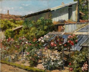Gartenidylle by Ernest-Lucien Bonnotte