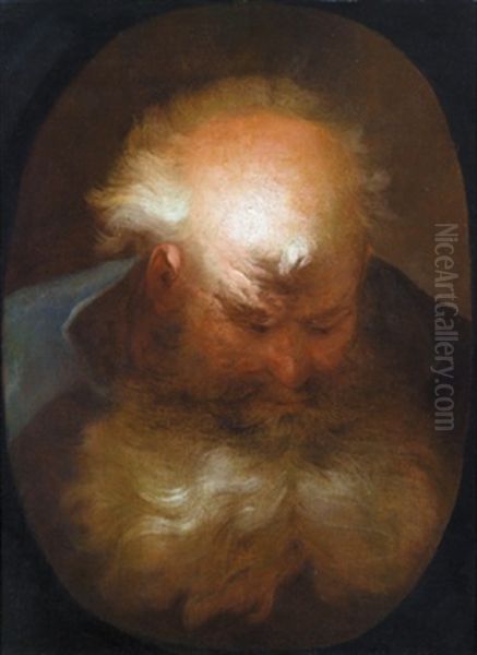 Kopf Eines Bartigen Mannes (study) - view 1