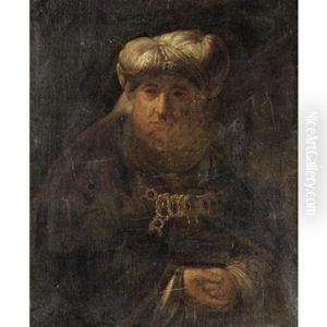 Portrait Of An Elderly Gentleman In Oriental Dress