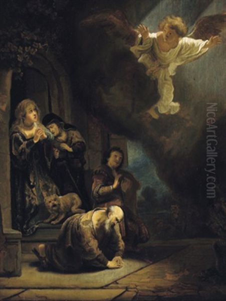 Der Erzengel Raphael Verlasst Tobit - view 1
