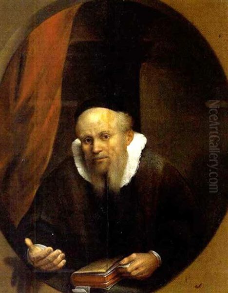 Bildnis Des Predigers Jan Cornelisz. Silvius Von Der Groote Kerk In Amsterdam (1564-1638) - view 1