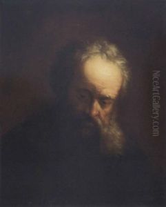 A Tronie Of An Old Man With A Beard by Harmenszoon van Rijn Rembrandt
