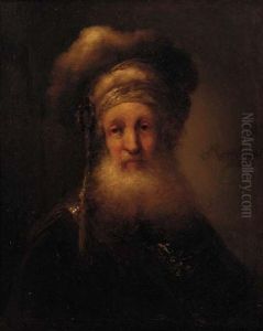 A Man In Oriental Costume