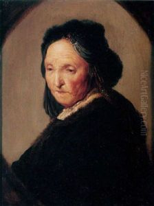 Portrait Of An Old Lady (rembrandt's Mother?)