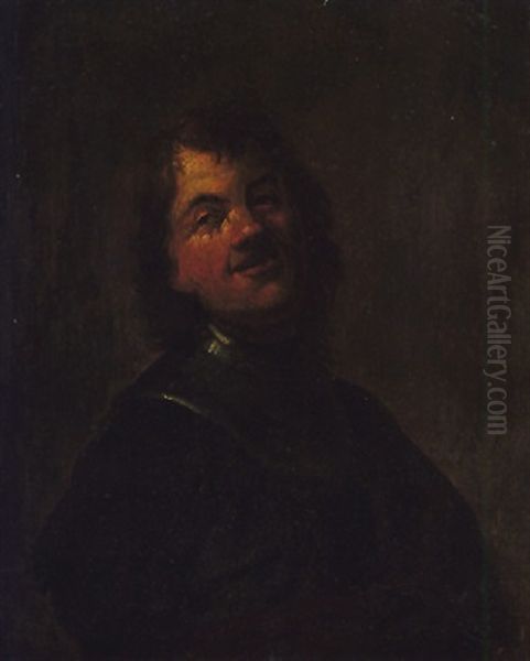 A Portrait Of The Artist Laughing - view 1