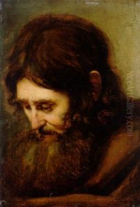 A Bearded Man by Harmenszoon van Rijn Rembrandt