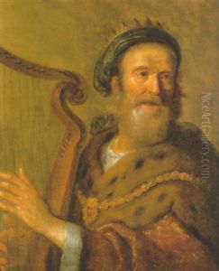 King David by Harmenszoon van Rijn Rembrandt